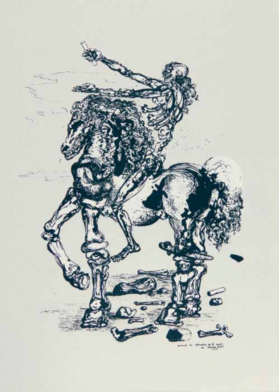 DALI Salvador chevalier armé