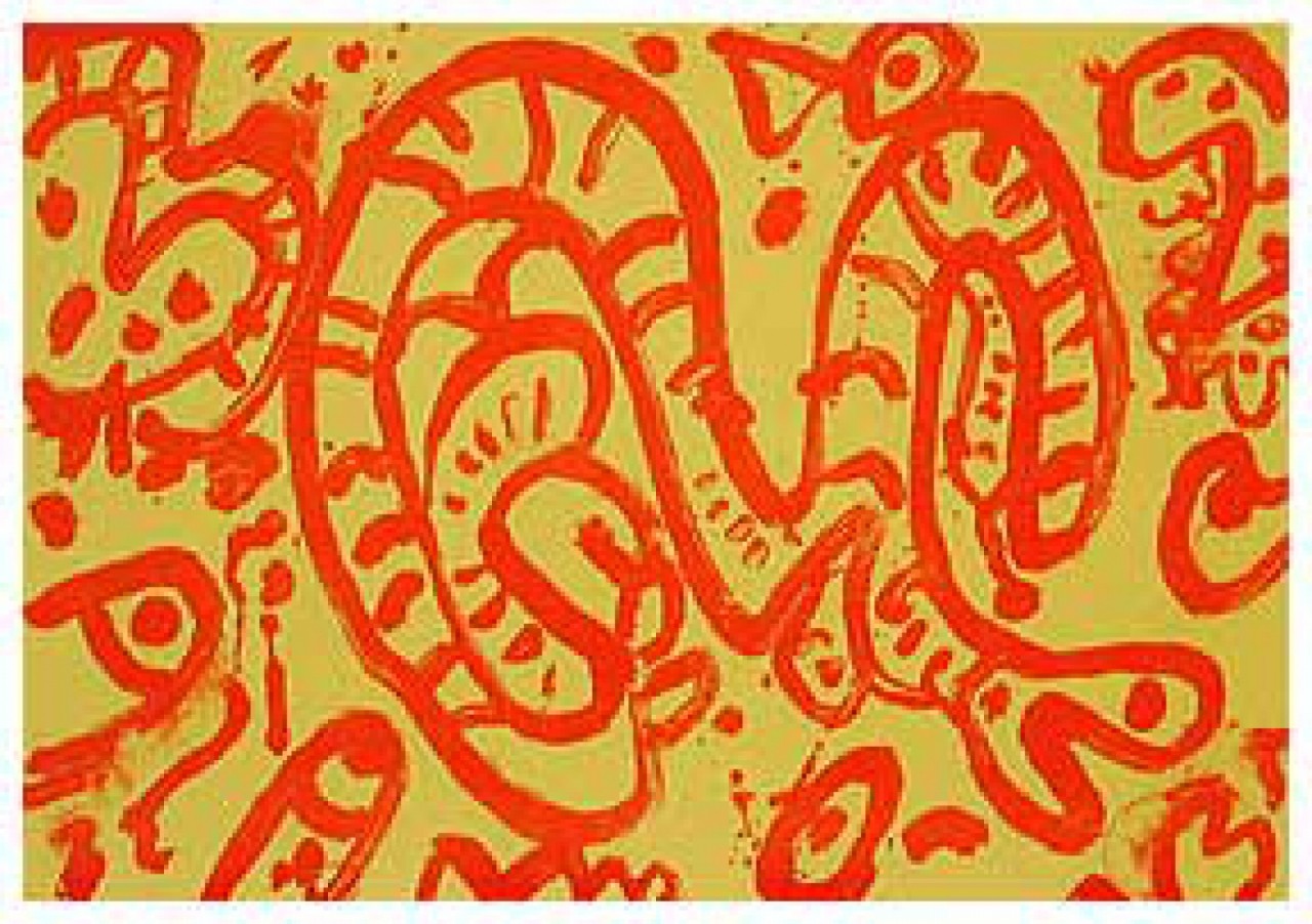DAVIE Alan serpent rouge