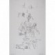 PERSONNAGES - DADO (Djuric Miodrag dit) (1933 - 2011) - Lithographie