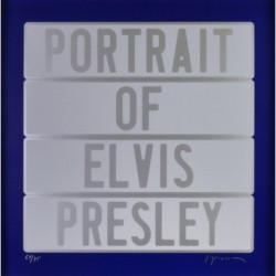 Portrait of ELVIS PRESLEY