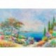 BATEAU DANS LA CRIQUE - DUMONT Claude (1938 - ) - Acrylique 