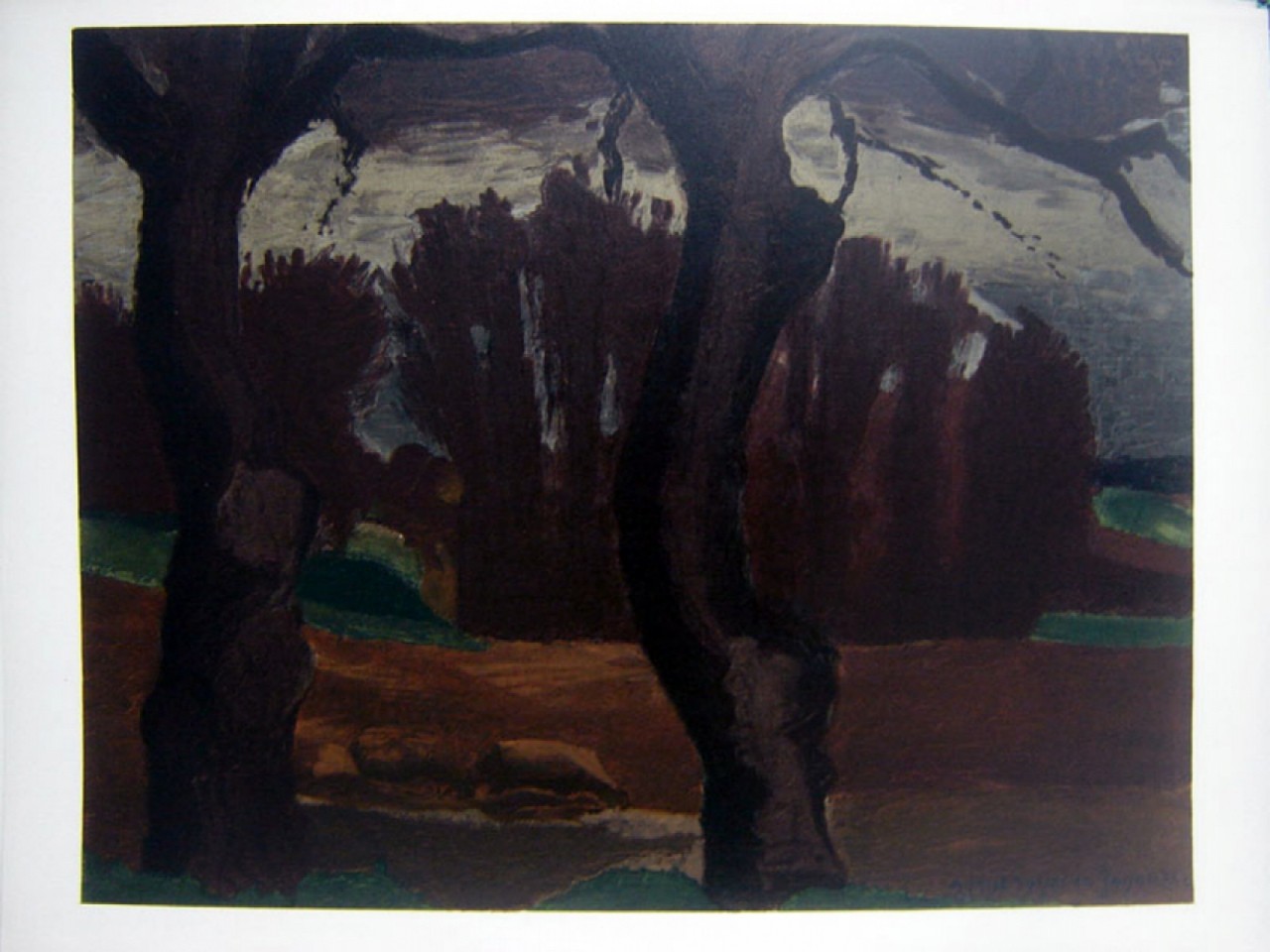 DUNOYER DE SEGONZAC André forêt sombre