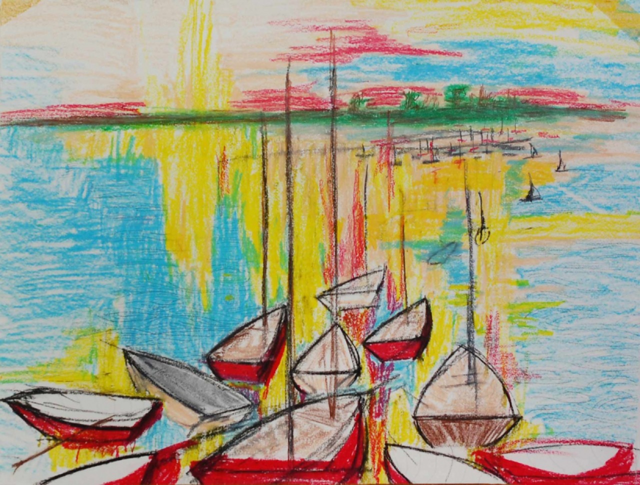 ECOLE MODERNE petits bateaux