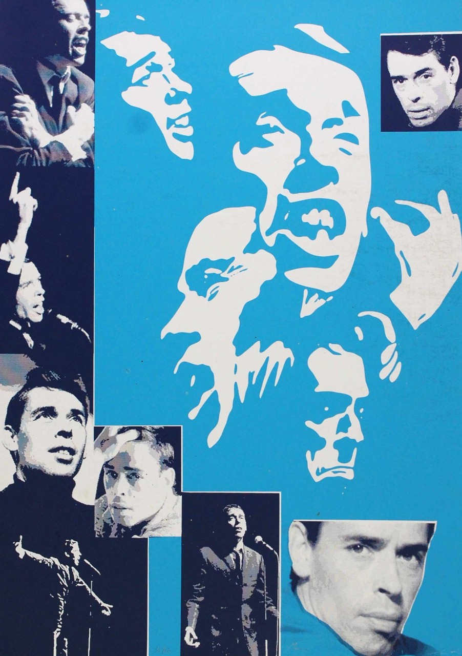 visages de Jacques Brel