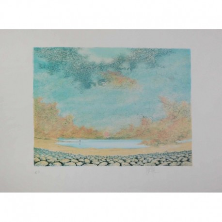 le paysage du lac 