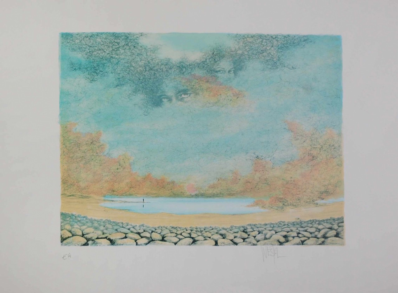 le paysage du lac 