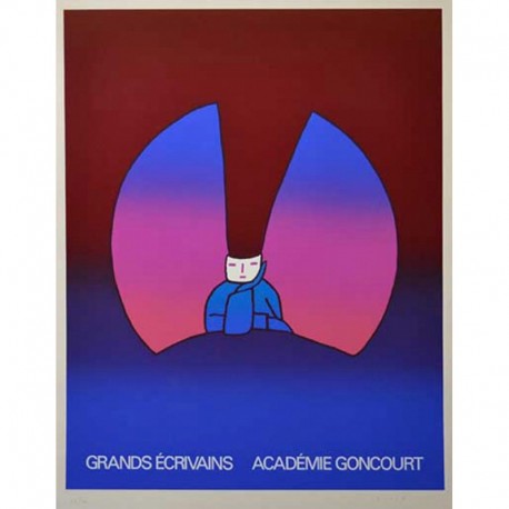 FOLON Jean-Michel grands écrivains académie Goncourt