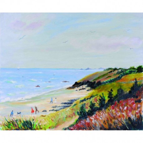 FOURCROY Nicole plage du cotentin