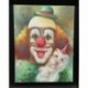 CLOWN AU CANICHE - FOURNIER Jean-Baptiste (1959-) - Huile sur toile
