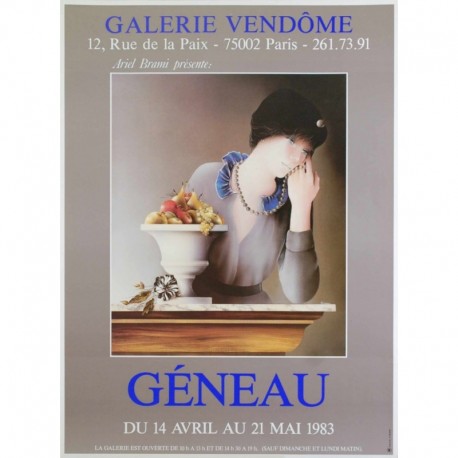 GENEAU Alain Galerie Vendôme