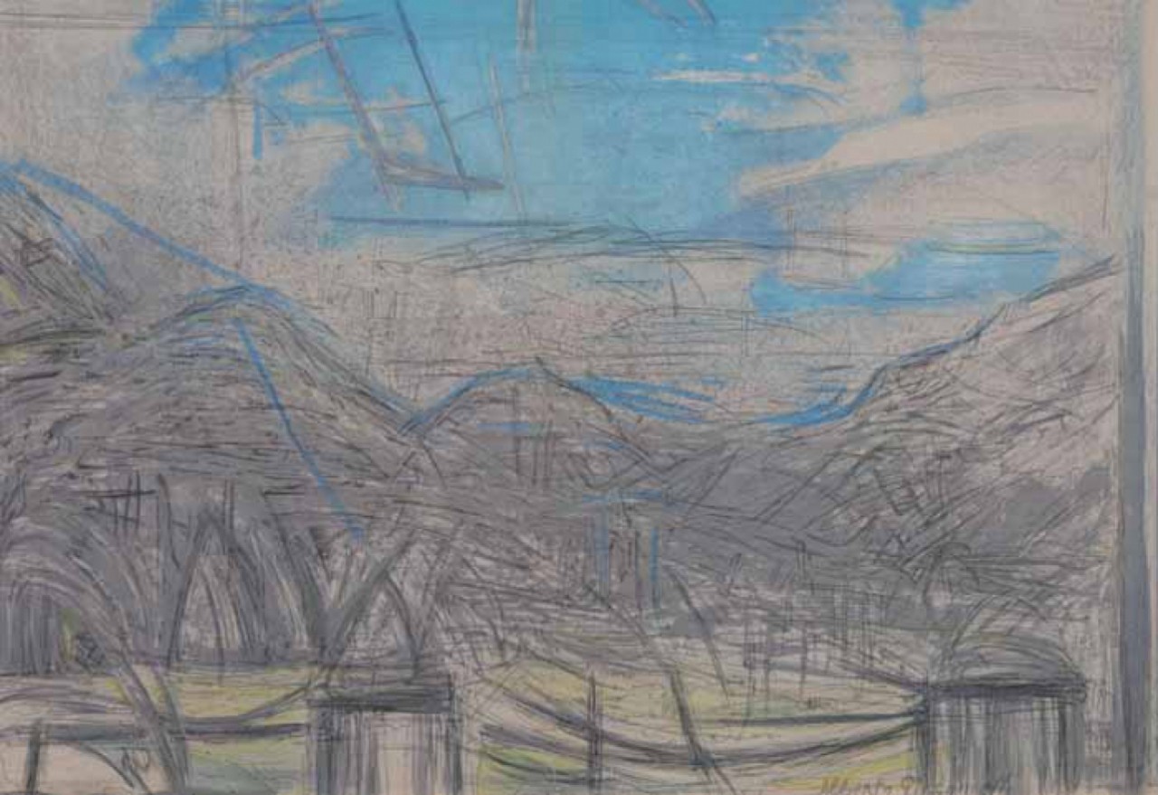 GIACOMETTI Alberto bas de la montagne