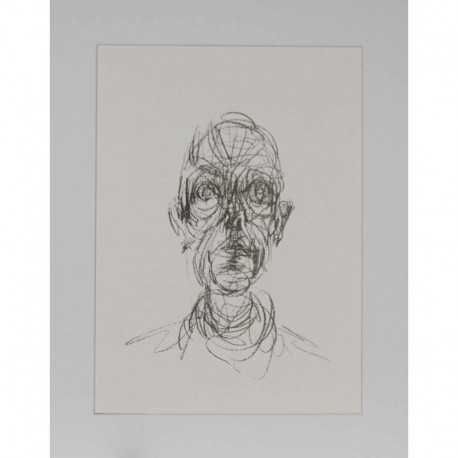 GIACOMETTI Alberto portrait homme