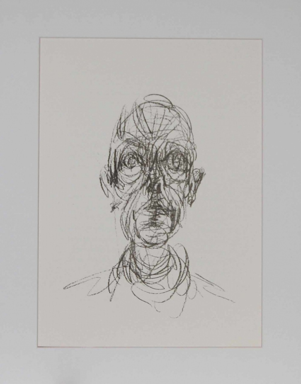GIACOMETTI Alberto portrait homme
