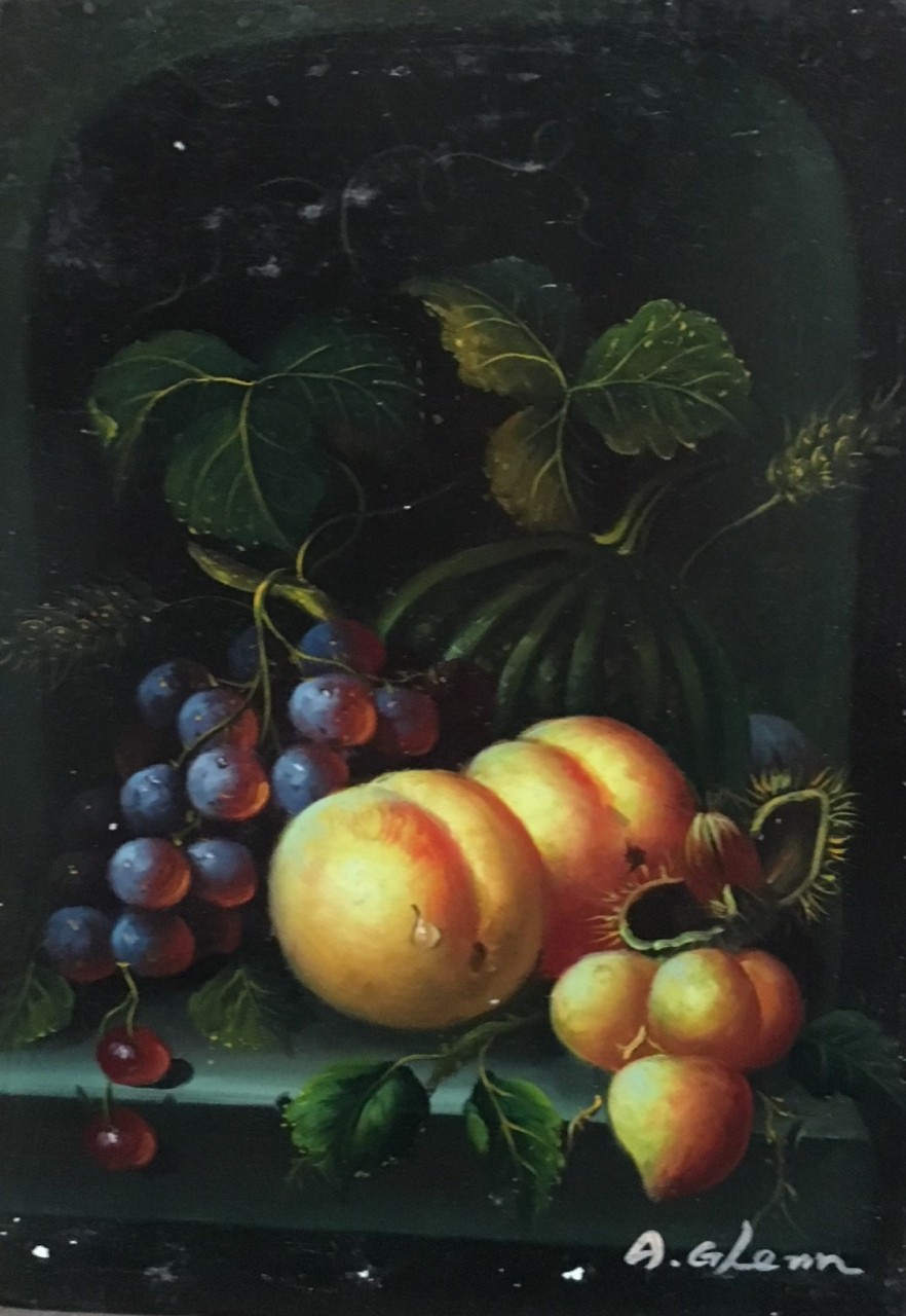 GLENN Arthur nature morte de fruits