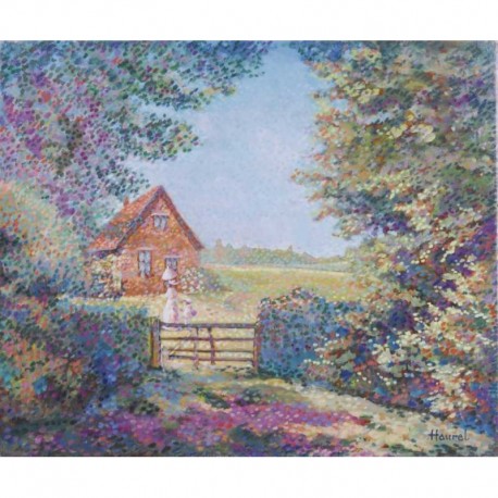 HAUREL maisonnette dans la nature