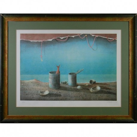 HECKMANN Walter soupe de poisson bord de mer
