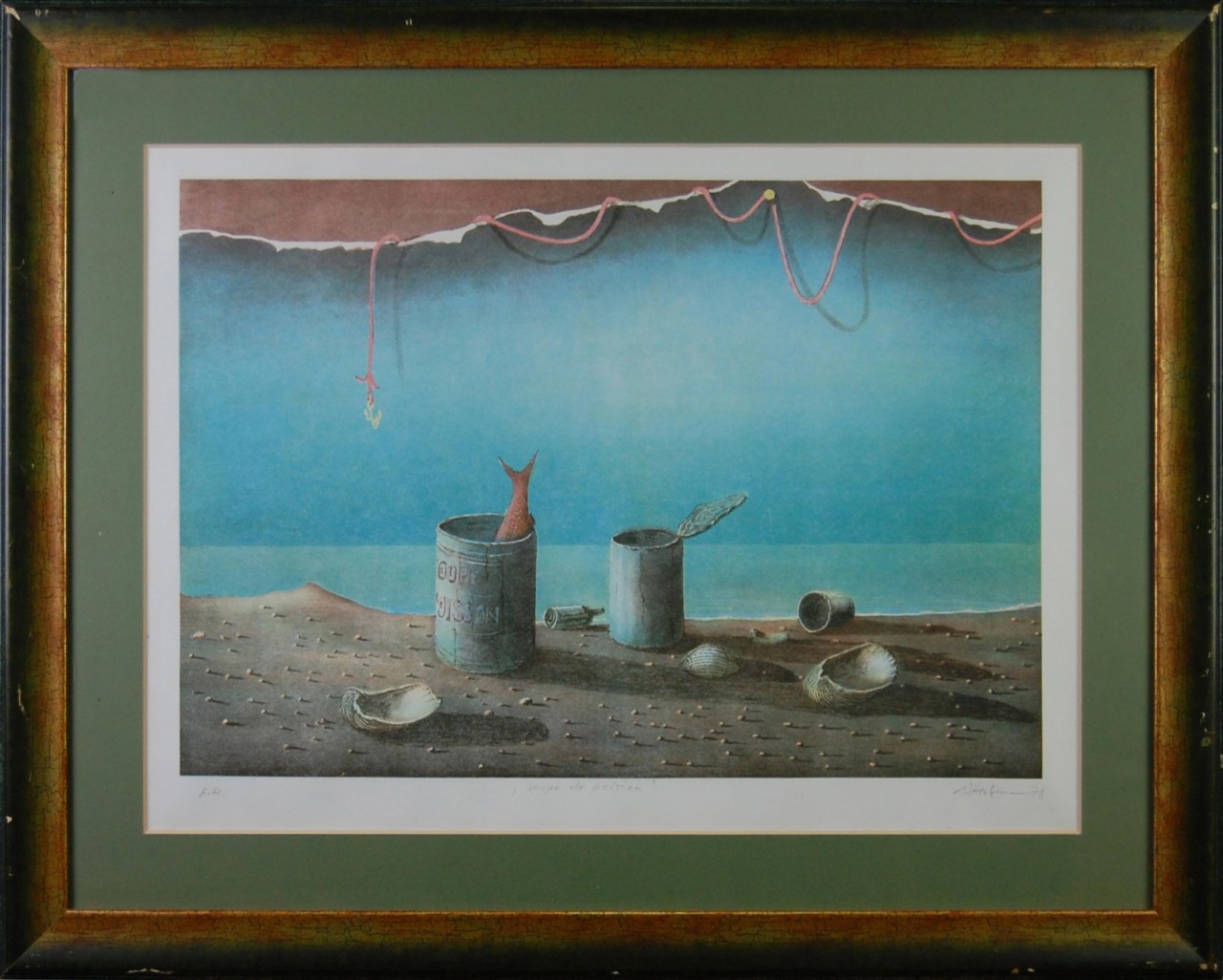 HECKMANN Walter soupe de poisson bord de mer
