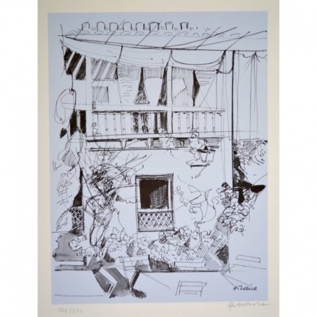 HILAIRE Camille terrasse andalouse