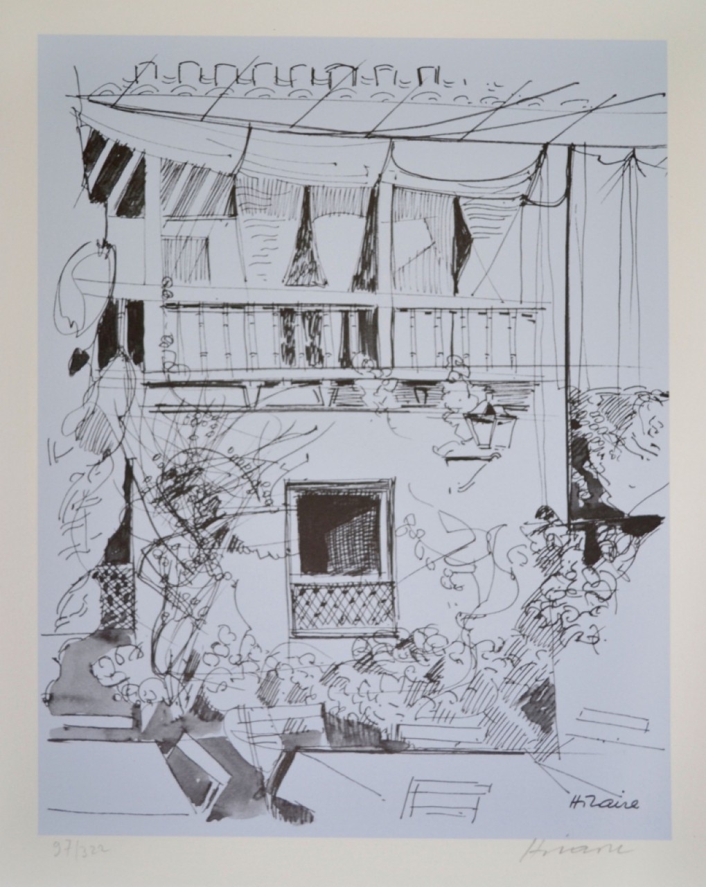 HILAIRE Camille terrasse andalouse