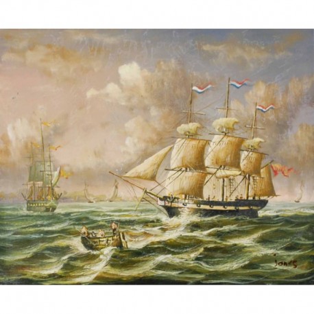 JONES Jan larges voiliers