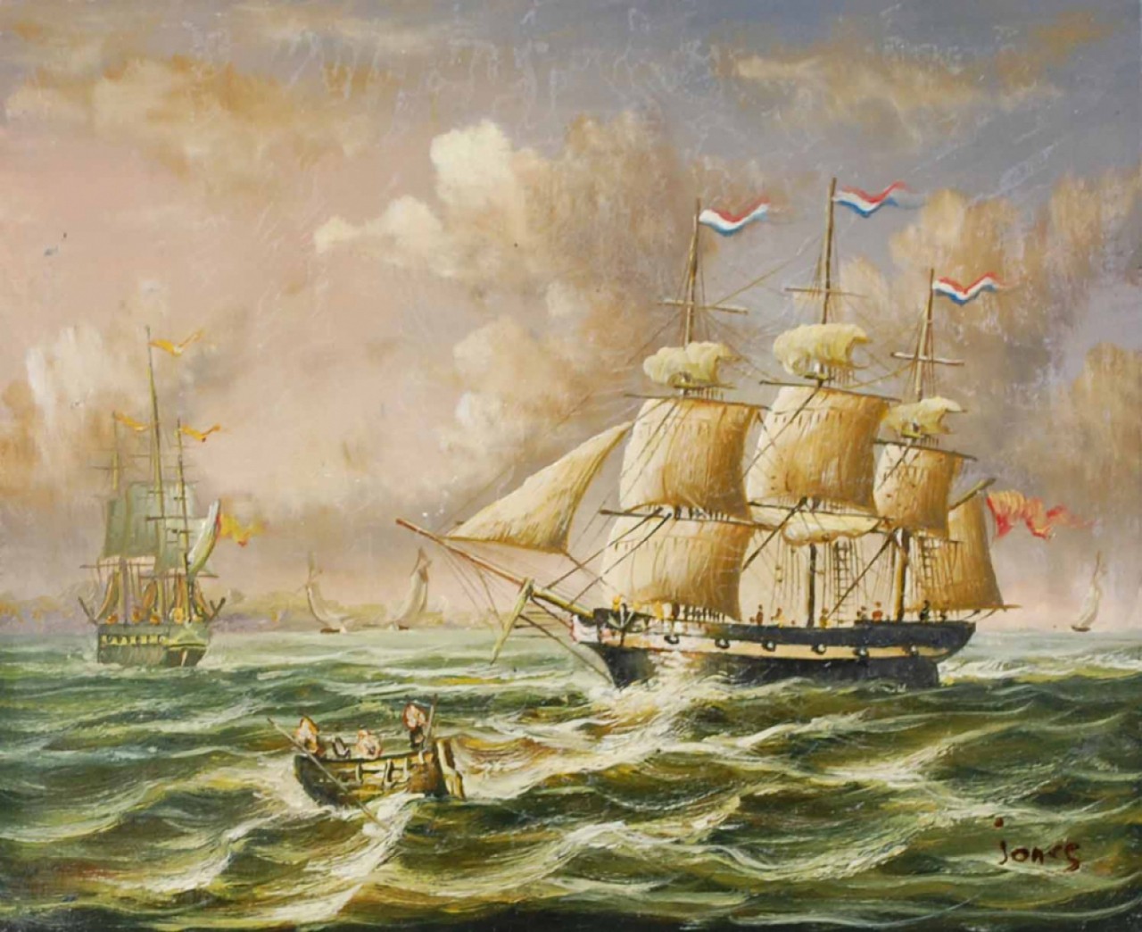 JONES Jan larges voiliers