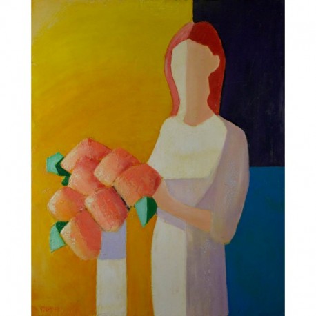 DANIELA - KOBRYNER (XX ème siècle) - Huile sur toile