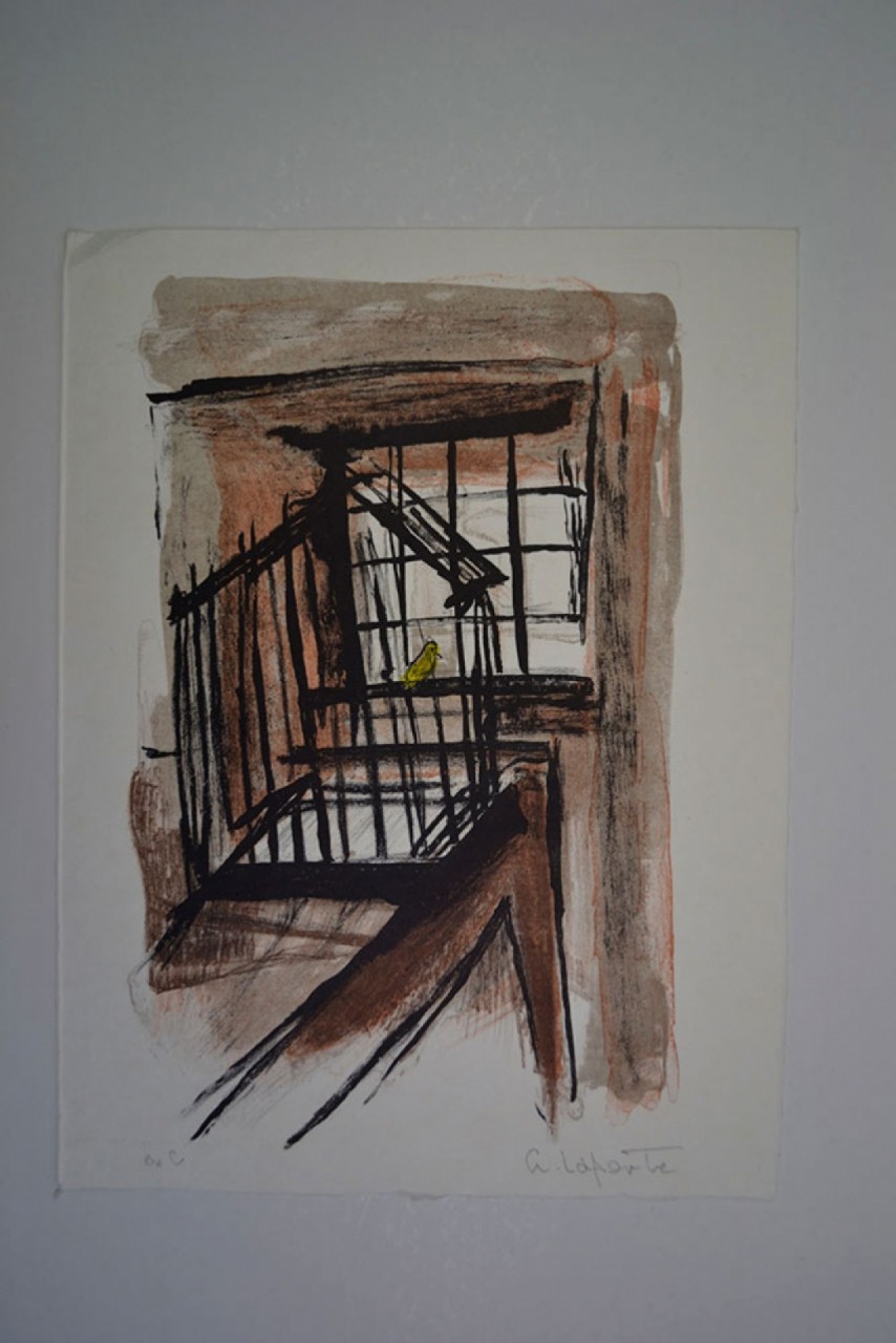 LAPORTE Georges cage à oiseau