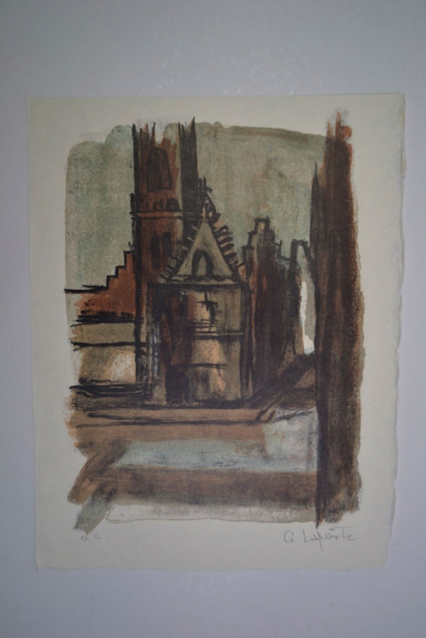 LAPORTE Georges église en flandres