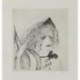 AUTOPORTRAIT - LAURENCIN Marie (1883 - 1956) - Gravure