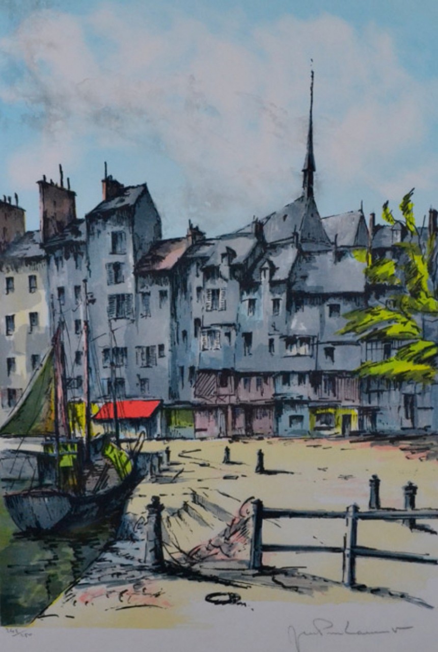 LAURENT Jean-Pierre port de Honfleur