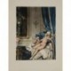 LEROUX Auguste baiser avec une femme nue