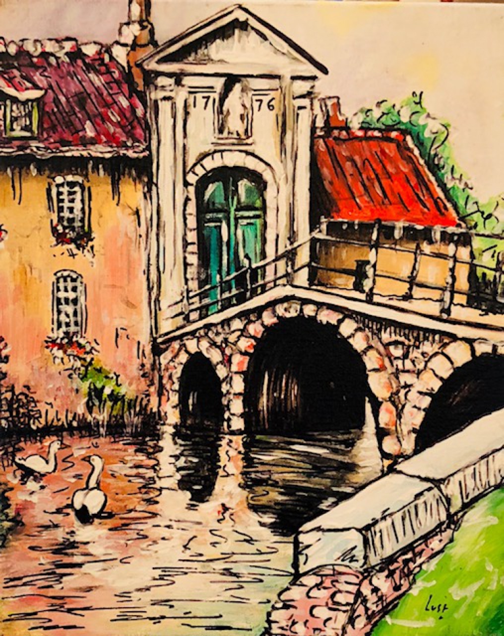 LUST Céline pont fu beguinage à Bruges