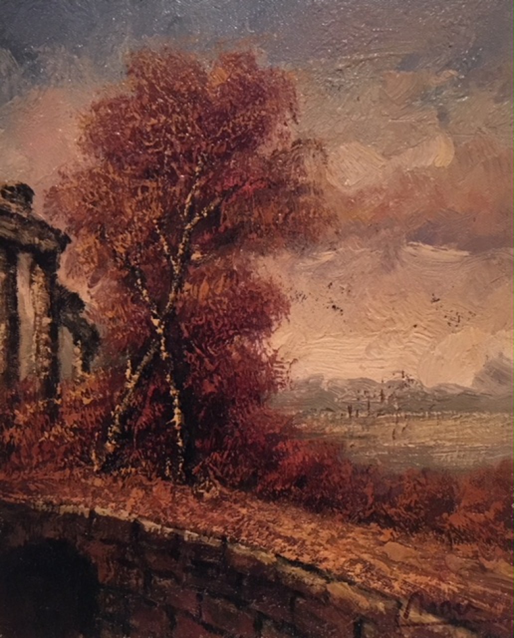 MAES Pierre pont en automne