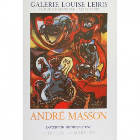 MASSON André galerie Louise Leiris