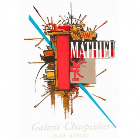 MATHIEU Georges galerie charpentier 