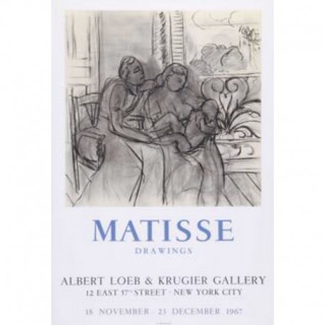 MATISSE Henri Albert Loeb & Krugier Gallery