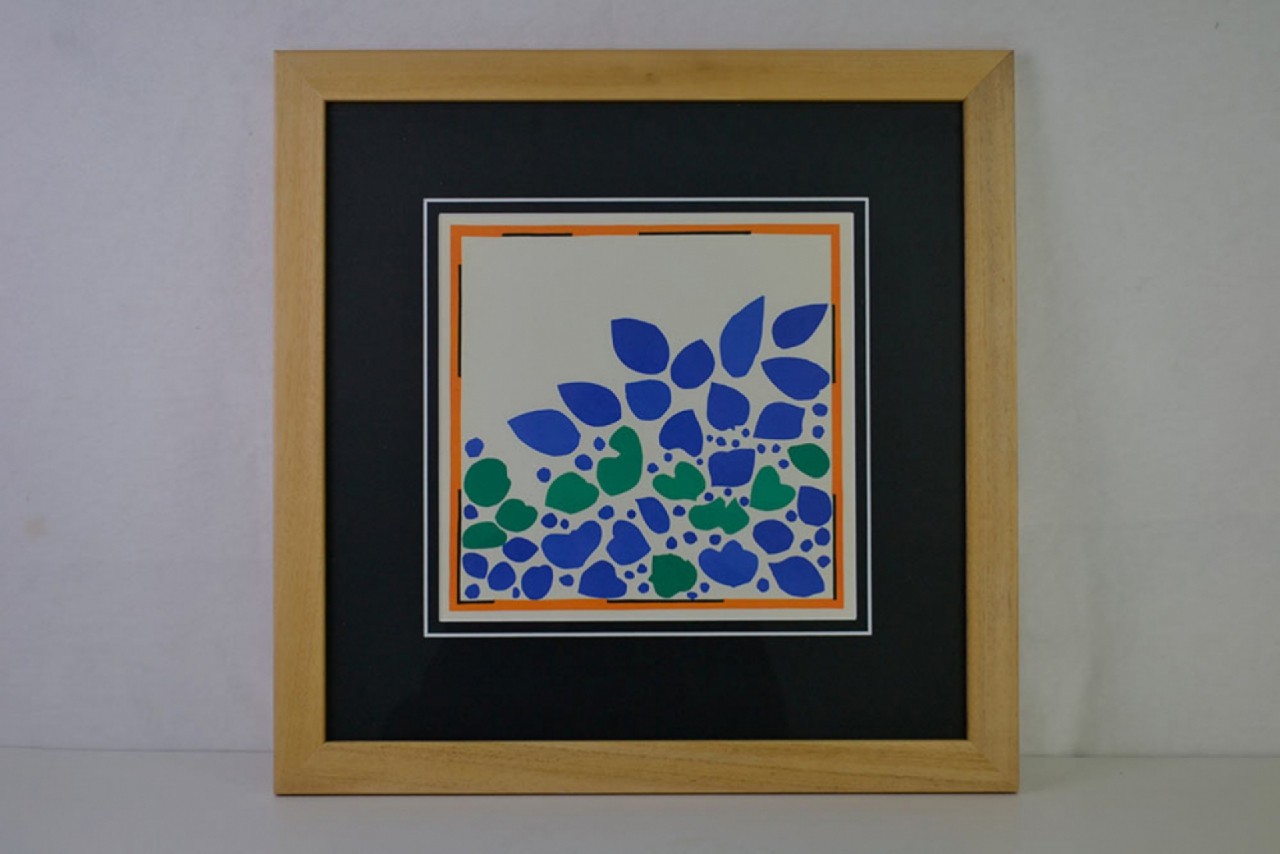 MATISSE Henri lierre bleu et vert