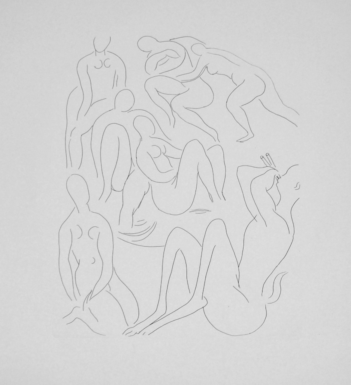 MATISSE Henri nus dans multiples positions