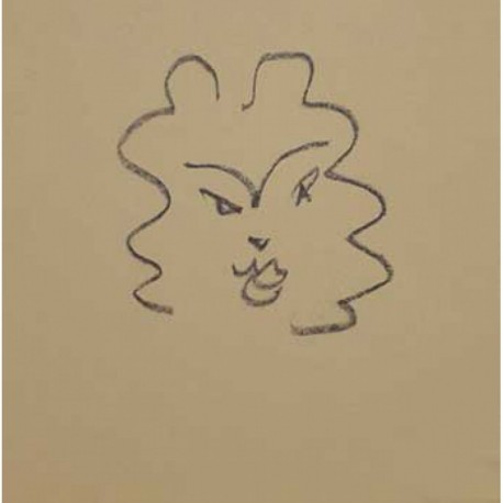 MATISSE Henri visage femme frisée