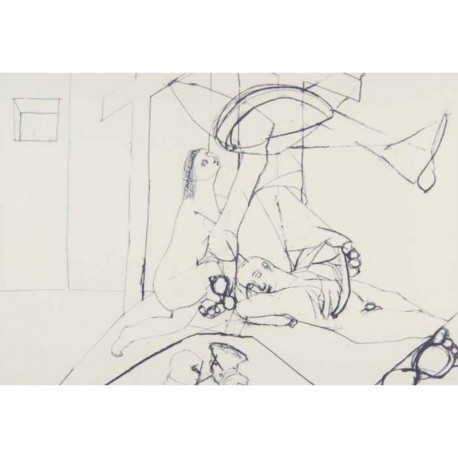 COUPLE - MOIGNARD Pierre (1961- ) - Lithographie