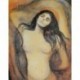 MUNCH Edvard brune nue debout 