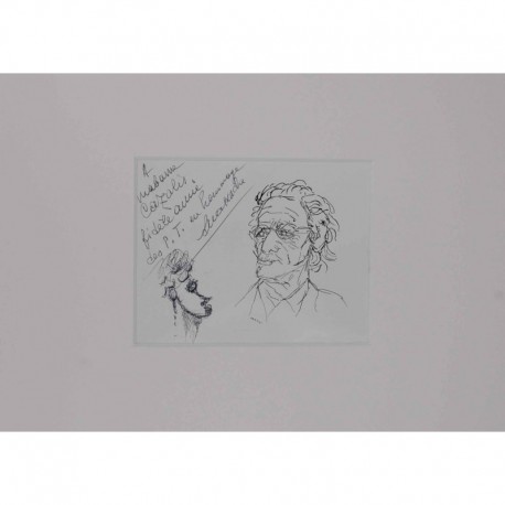 NAKACHE Armand autoportrait avec une femme