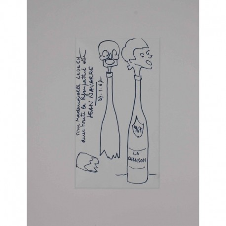 NAVARRE Jean personnages en bouteille