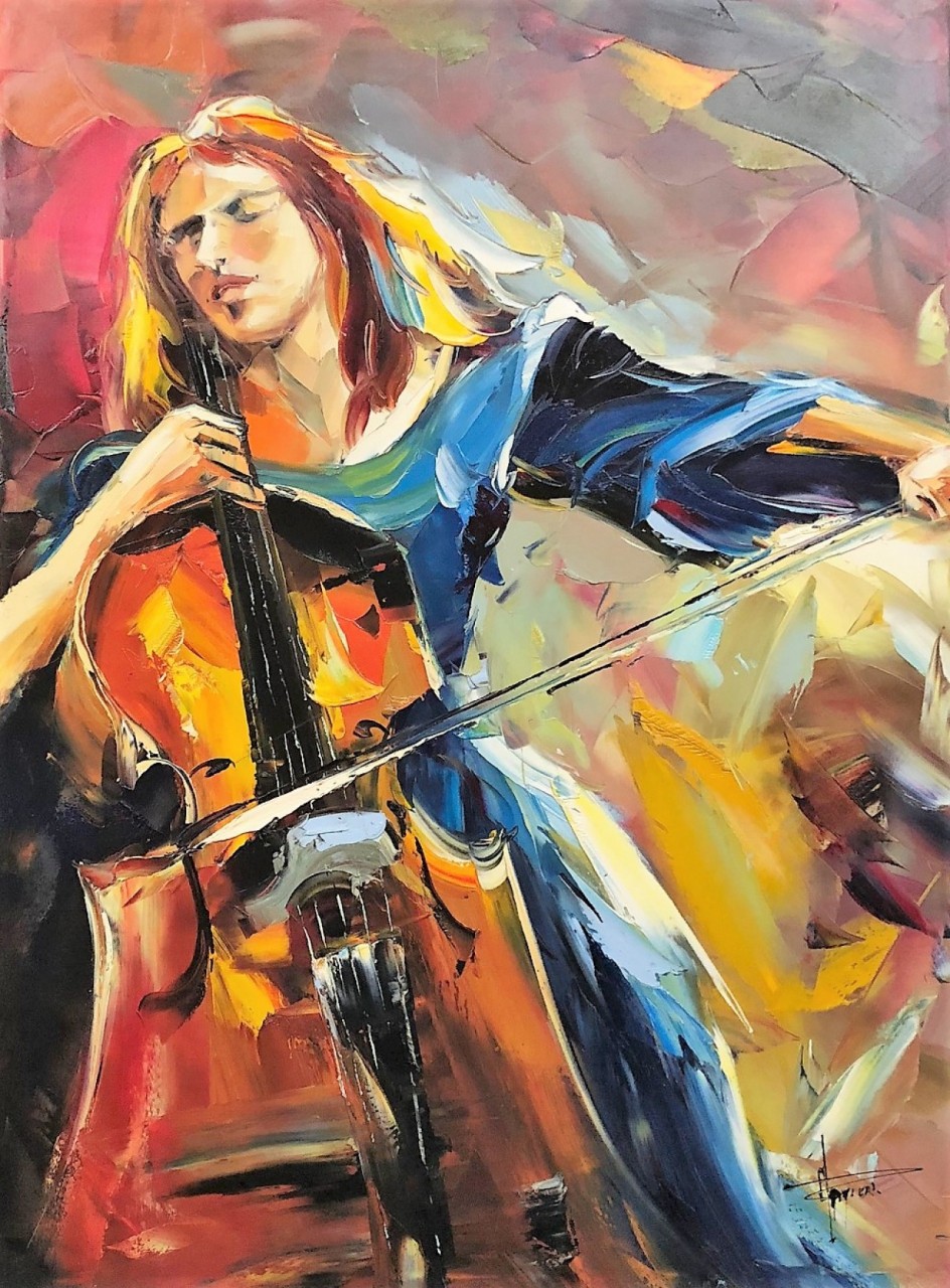 PALMIERI Antonio violoncelliste rousse