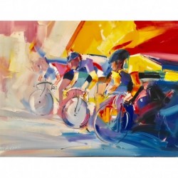 LES COUREURS CYCLISTES