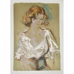 JEUNE FEMME BLONDE E.A.