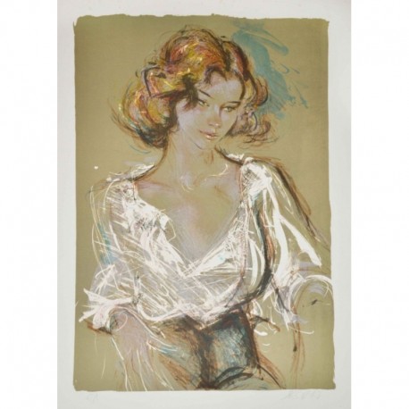 JEUNE FEMME BLONDE E.A.