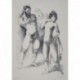 EROS MINOS : PROMESSE SELON NATURE - RUIZ PIPO Manolo (1929 - 1998) - Lithographie