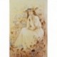 LISEUSE AU JARDIN - SALLY Georgina (XX ème siècle) - Huile sur toile