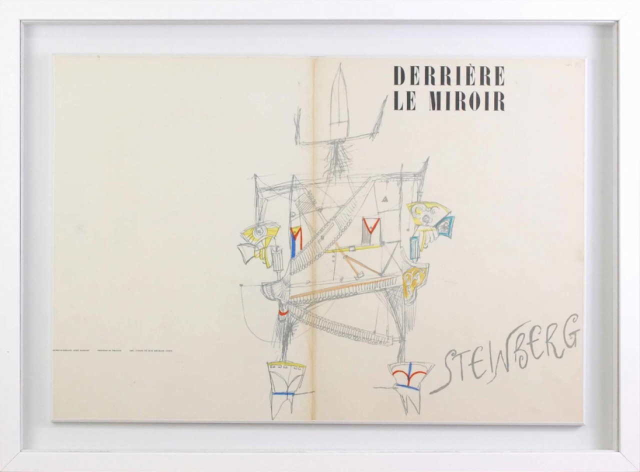 COMPOSITION - STEINBERG Saül (1914 - 1999) - Lithographie